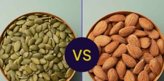 Dýňová semínka vs. mandle: Podrobná nutriční analýza