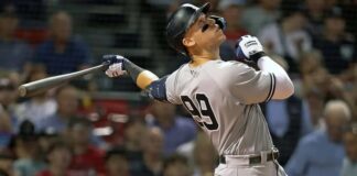 Aaron Judge doorbreekt de barrière van 61 homeruns en jaagt op de Triple Crown