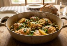 Як лимон конфі перетворює смачну курку з оливками на незабутню страву